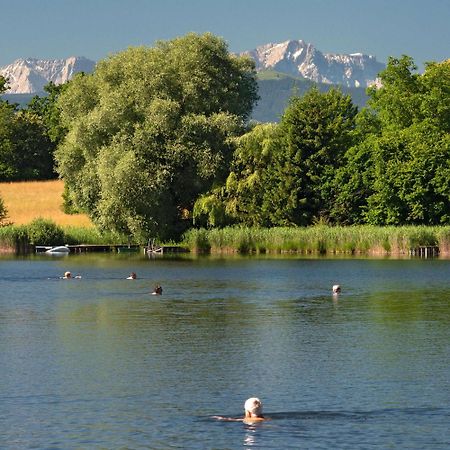 Bergblick Weilheim in Oberbayern Exterior foto